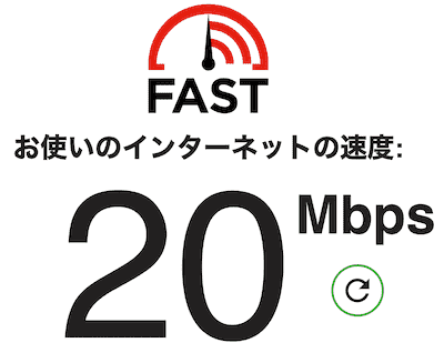 楽天モバイルのWN-CS300FRの速度