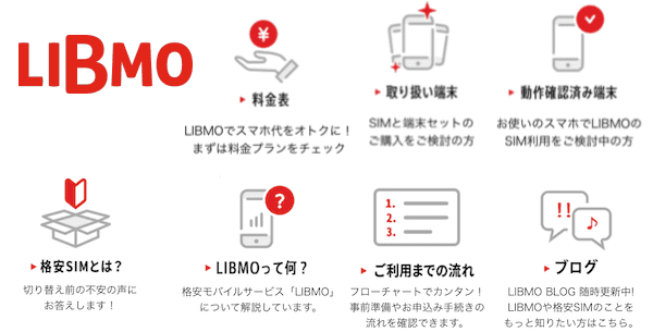 Libmo リブモ のデリット8個とメリット6個を徹底解説 料金プランと総合評価