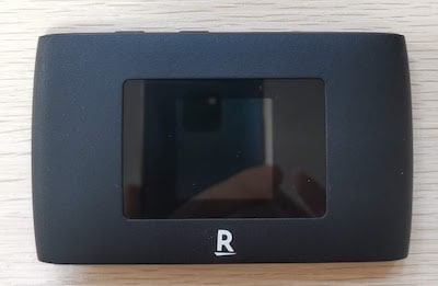Rakuten WiFi Pocket 2Bの液晶画面オフ
