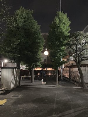 iPhone SE3のカメラ：夜景