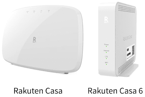 Rakuten Casa (初代)とRakuten Casa 6の違い