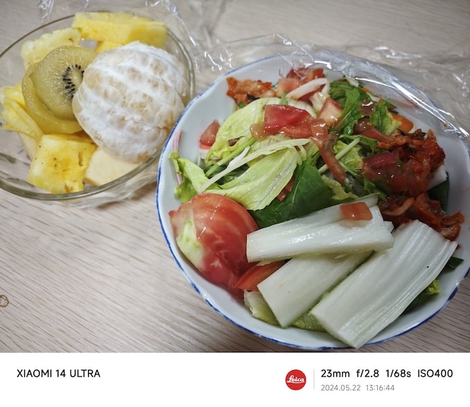 Xiaomi 14 Ultraのカメラ：食べ物の写真