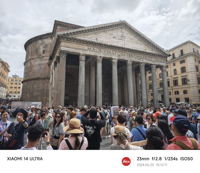 イタリア・ローマのパンテオン1