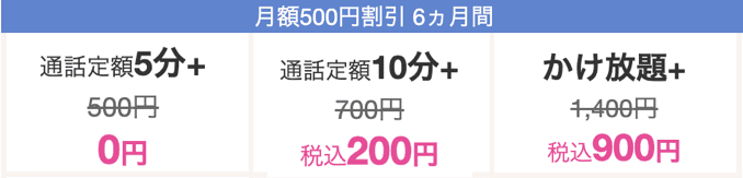 IIJmioの通話定額キャンペーン