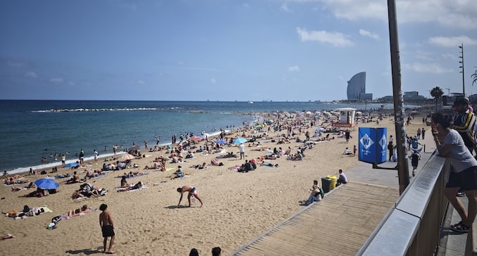 スペイン・バルセロナの海岸1