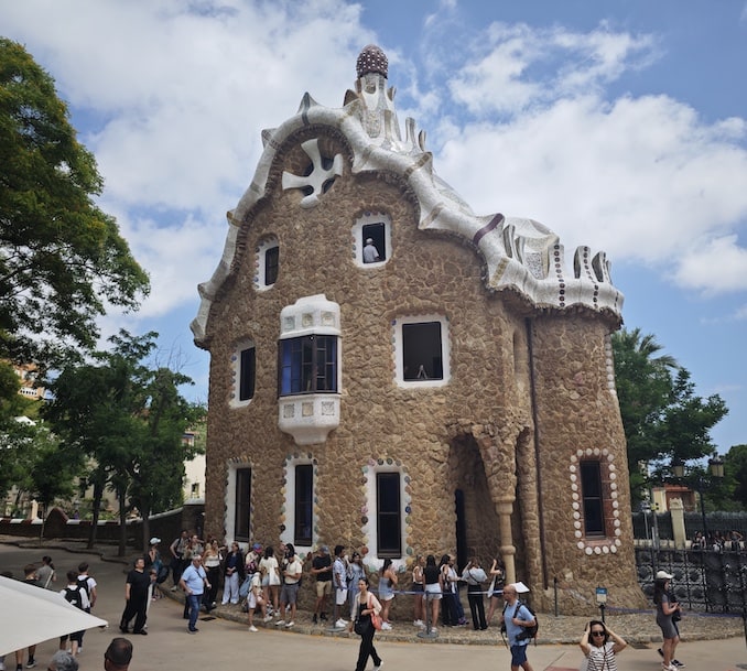 グエル公園の建物