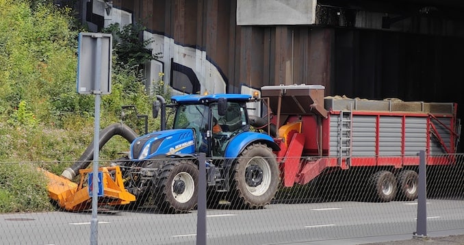 オランダの草刈機