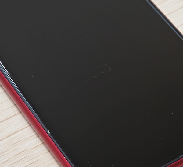 Googleストアに下取りに出すiPhone XRの状態
