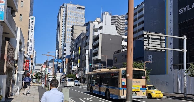 JR川崎駅周辺の屋外
