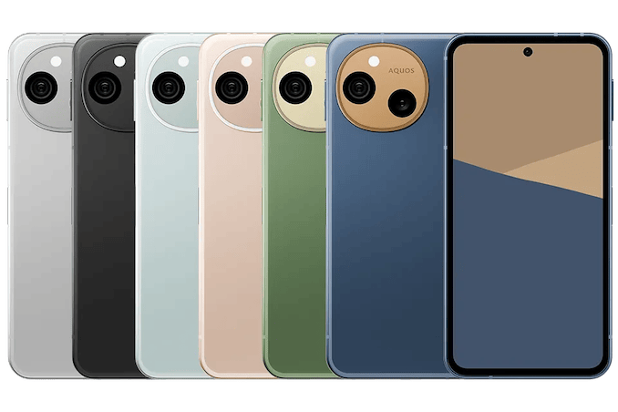 AQUOS sense10の外観