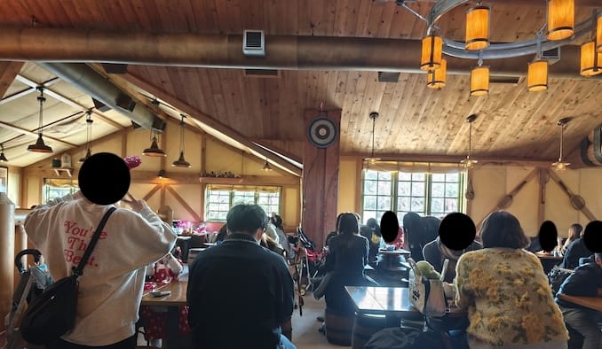 東京ディズニーランドでランチ時の通信速度