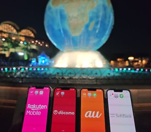 東京ディズニーシーの地球儀の噴水の通信速度