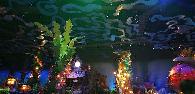東京ディズニーシーのマーメイドラグーンの通信速度計測